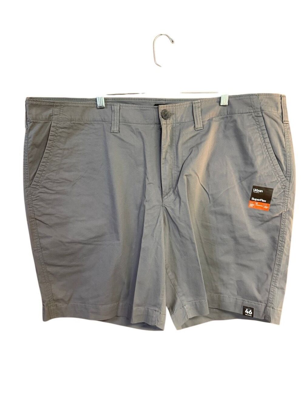 Urban Pipeline Super Flex Flat Front Gray Shorts Sz 46/9 NWT